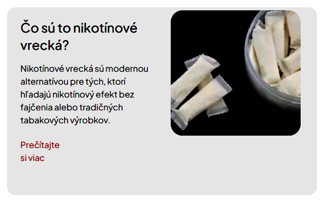 vysvetlenie co su nikotinove vrecka